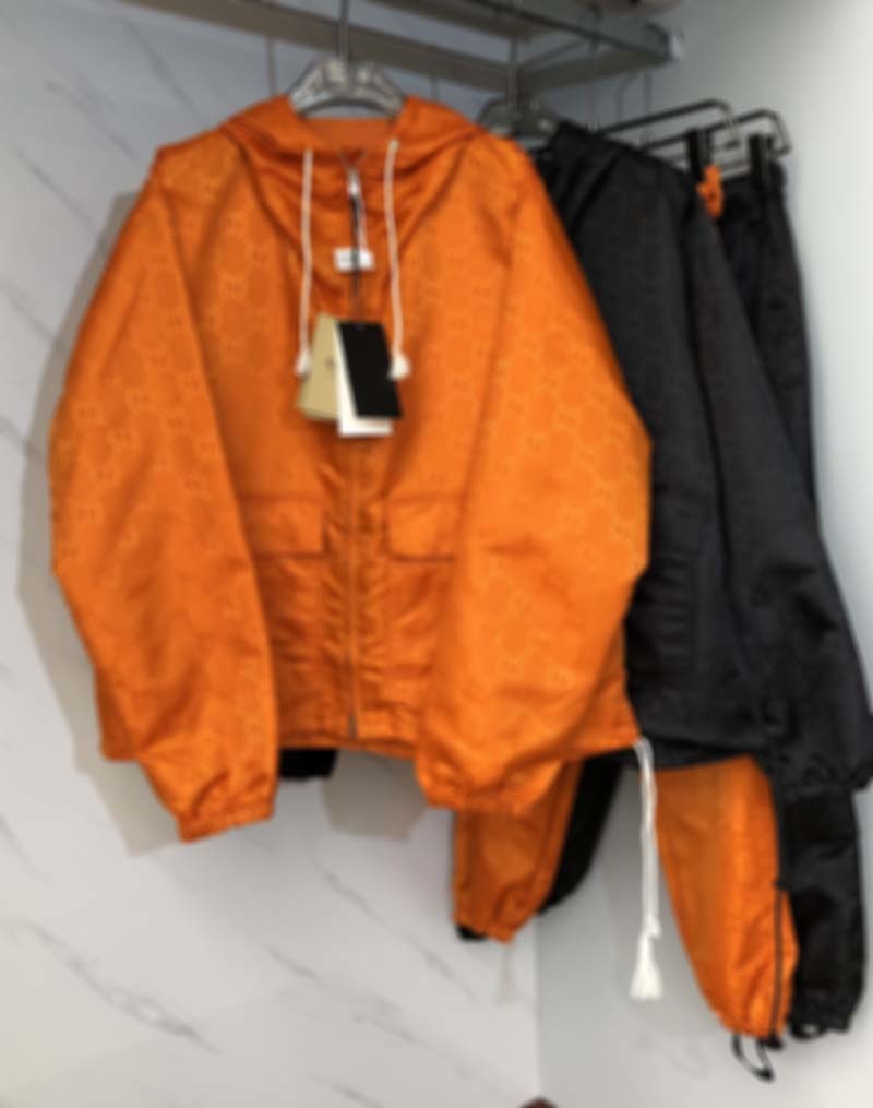 

2021 New winter mens jacket fashion Jacquard nylon couple Thin men and women Men S Clothing Jackets black orange, Black;brown