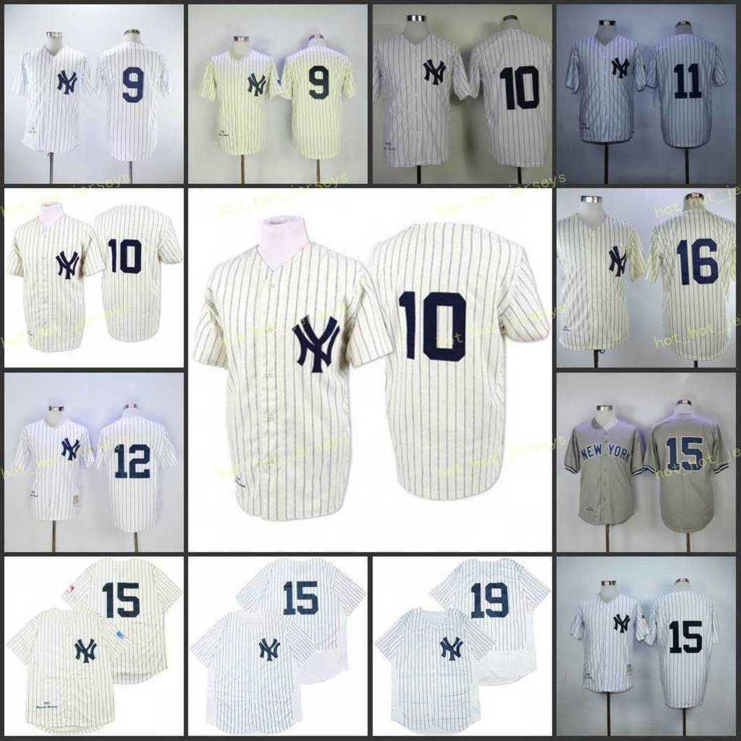 

Retired 15 Thurman Munson Baseball Jersey 19 Masahiro Tanaka 9 Roger Maris 10 Phil Rizzuto 12 Wade Boggs 18 Didi Gregorius Vintage Retro, Men