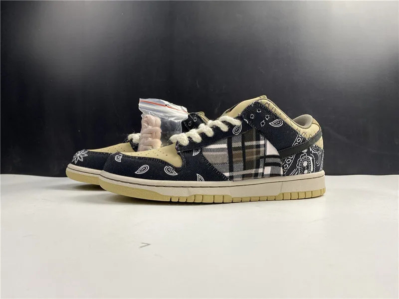 

2021 low Basketball Shoes TS X fabrics Paisley Skateboard Shoe Men Women Fashion Comfortable Outdoor Man Womans Trainer Sneakers CT5053-001