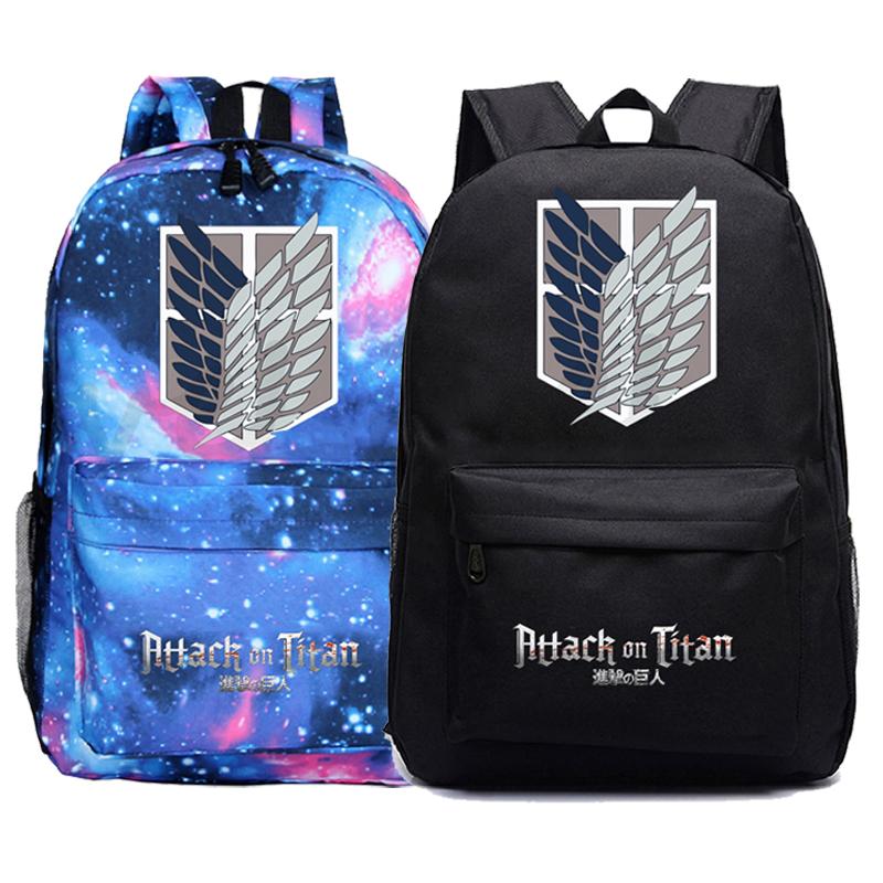 

Backpack Attack On Titan Children School Bag Boys Girls Rucksack Laptop Bags Students Bookbag Teens Back To Gift, 17