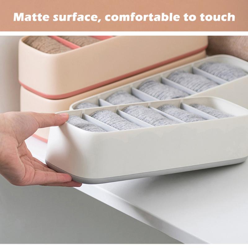 

Storage Drawers Drawer Clothes Organiser Dividers For Boxes Sock Underwear Organizer Wardrobe Closet Plastic Desktop Box