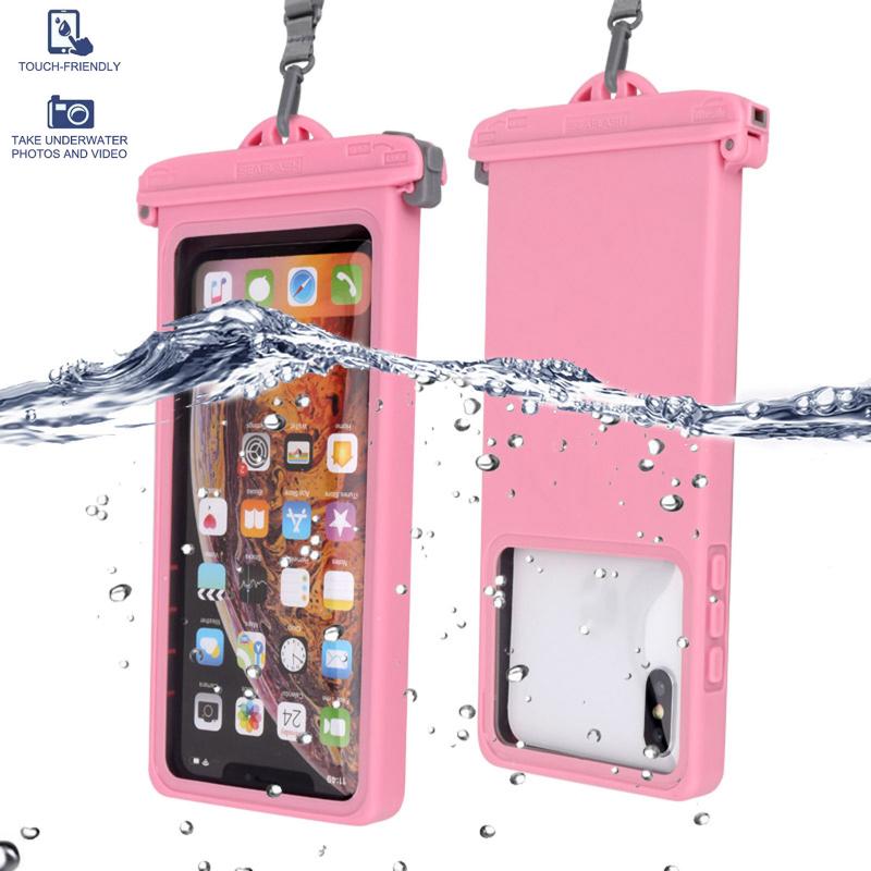 

Water Sports IPX8 Waterproof Mobile Phone Dry Bag Touch Screen Swimming Case Cellphone Pouch Holder Diving Surfing Cell Pouches