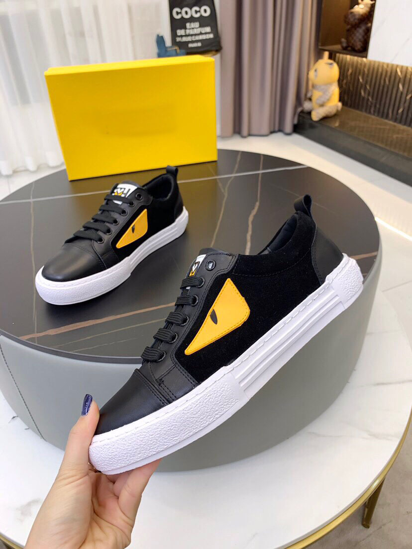 

Men New Fashion Outdoor Lace-up Genuine Leather Casual Shoes 2021 Male Brand Designer Comfortable Trainers Sneakers Size 38-44, Black 1