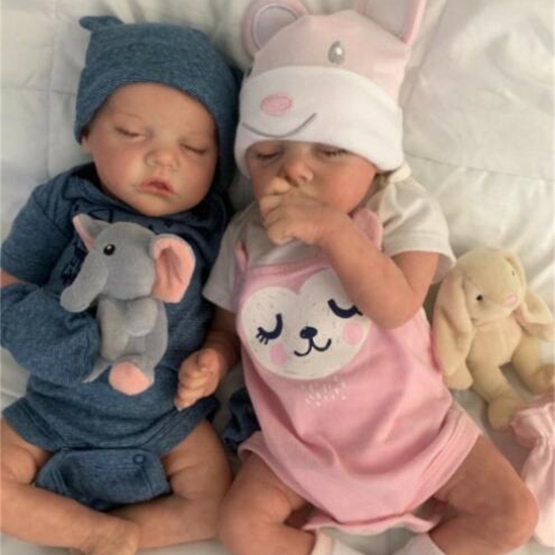 

Twins series Reborn Doll twins simulated doll baby