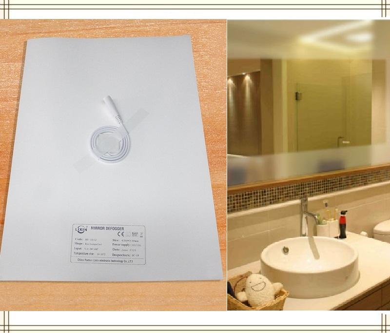 

Furniture Accessories Mirrors Heating Pad, Mirror Defogger Pad,Bathroom Heater Mat LED Film Systems Supply For Home And Els