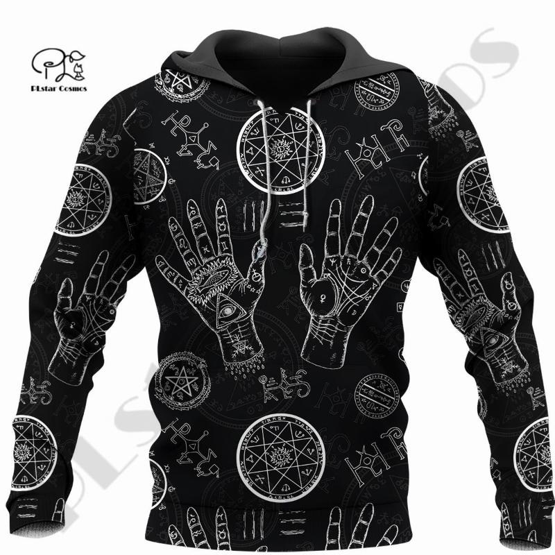 

Men's Hoodies & Sweatshirts PLstar Cosmos 3Dprinted Est Palmistry Tattoo Art Harajuku Streetwear Pullover Funny Unique Unisex Hoodies/Sweats, Sweatshirt