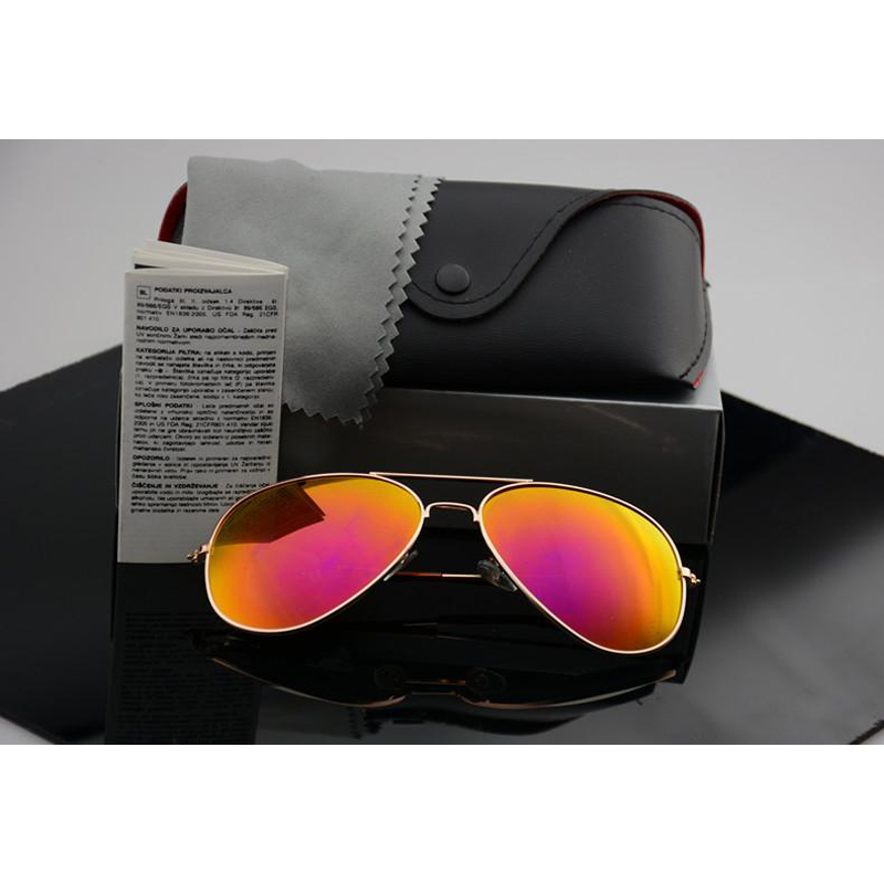 

Brand designer polarized sunglasses Men Women sun glasses uv400 Eyewear Pilot glasses driver metal frame Polaroid Lens with Retail Cases