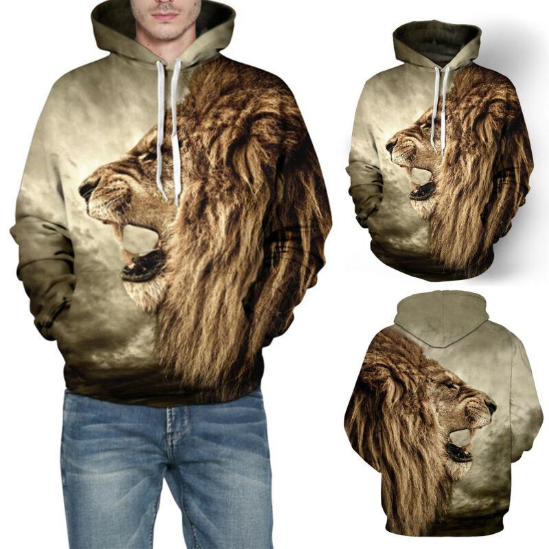 

Men's Hoodies & Sweatshirts Mens Womens 3D Printed Hoodie Christmas Long Sleeve Hooded Pullover, Yellow