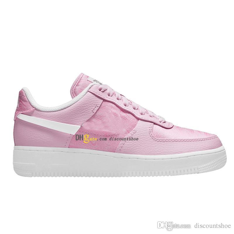 

Force shoes 1 LXX Pink Foam Womens Mens shoe Sneakers Sports DJ6904 600 Jumpman Running, Pink foam (without shoe box)