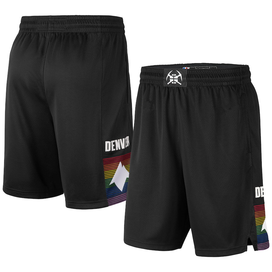 

Denver Nuggets MEN 2019/20 City Swingman basketball Shorts Black S-2XL