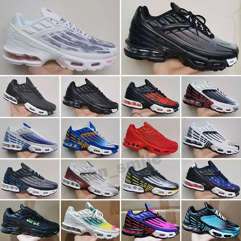 

Top Quality Tuned Tn Plus 3 Mens Trainers Women Running Shoes White Laser Blue Black Red Sports Sneakers, Color 23