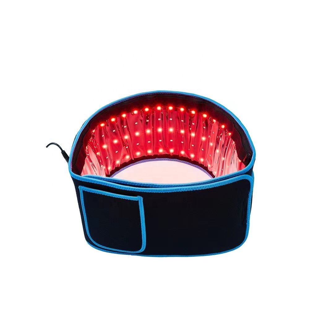 

Drop Ship New Arrival Dual Wavelength Far Infrared Led Red Light Therapy Lipo Laser Belt Pain Relief And Body Contouring belt, Black;brown