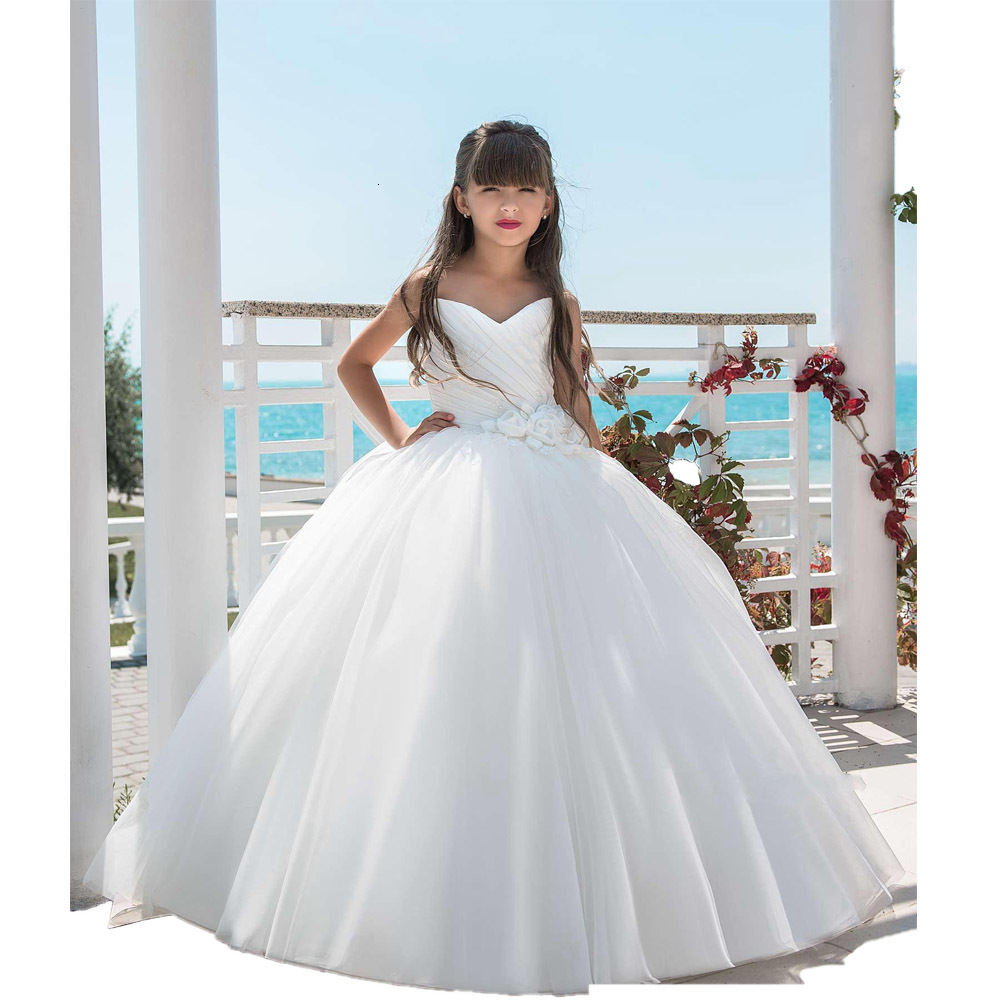 

Casual Dresses Impressive child wedding for girls aged 7-14 years beach style pageant ed special occasion with flowers, Black