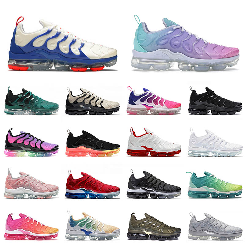 

Top Fashion 2021 Tn Plus Running Shoes Big Size 13 Mens Womens Pastel Metallic Gold Triple Black Cool Grey Tennis Trainers Sneakers Max Eur 47, D4 triple white 36-47