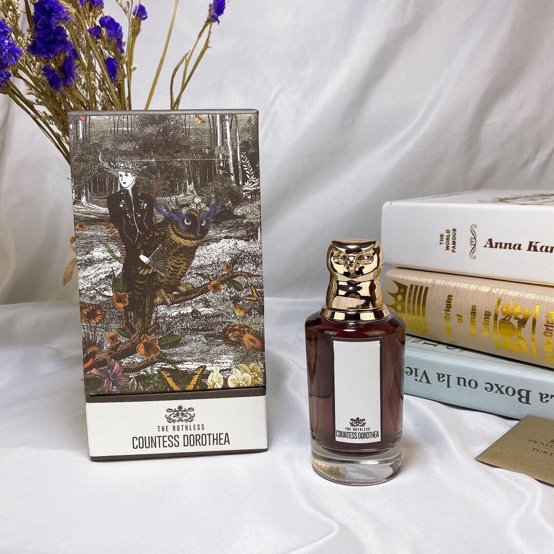 

Air Freshener Wholesale perfume PORTRAITS THE INIMITABLE PENHALIGON Beast-Head series Capricorn argal Head William Men PERFUMES 75ML fast delivery