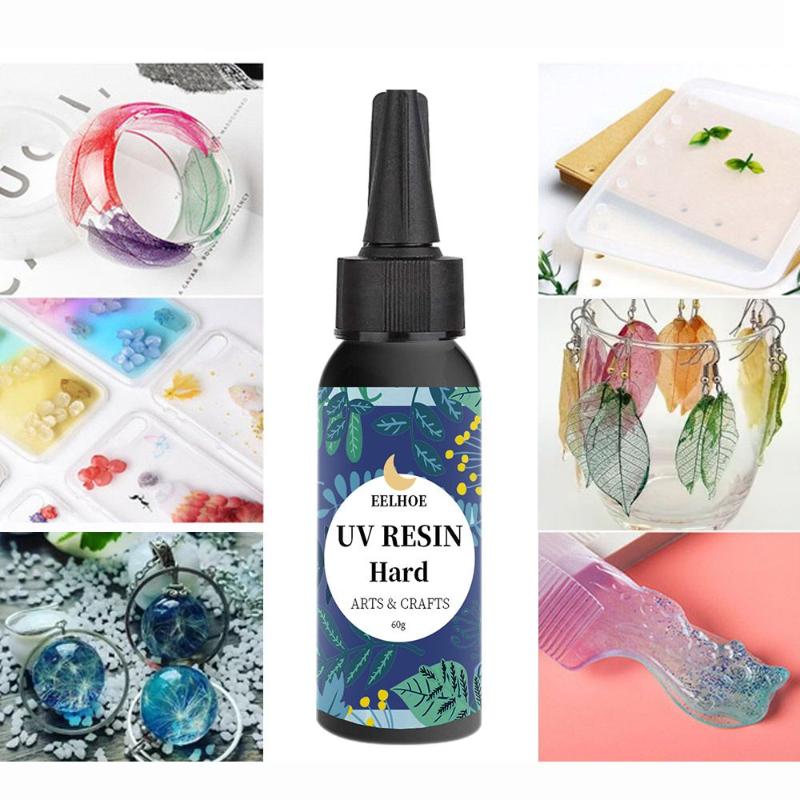 

Nail Gel Art Quick Dry Kids Craft DIY Epoxy UV Resin Glue Ultraviolet Curing Solar Cure, Red;pink