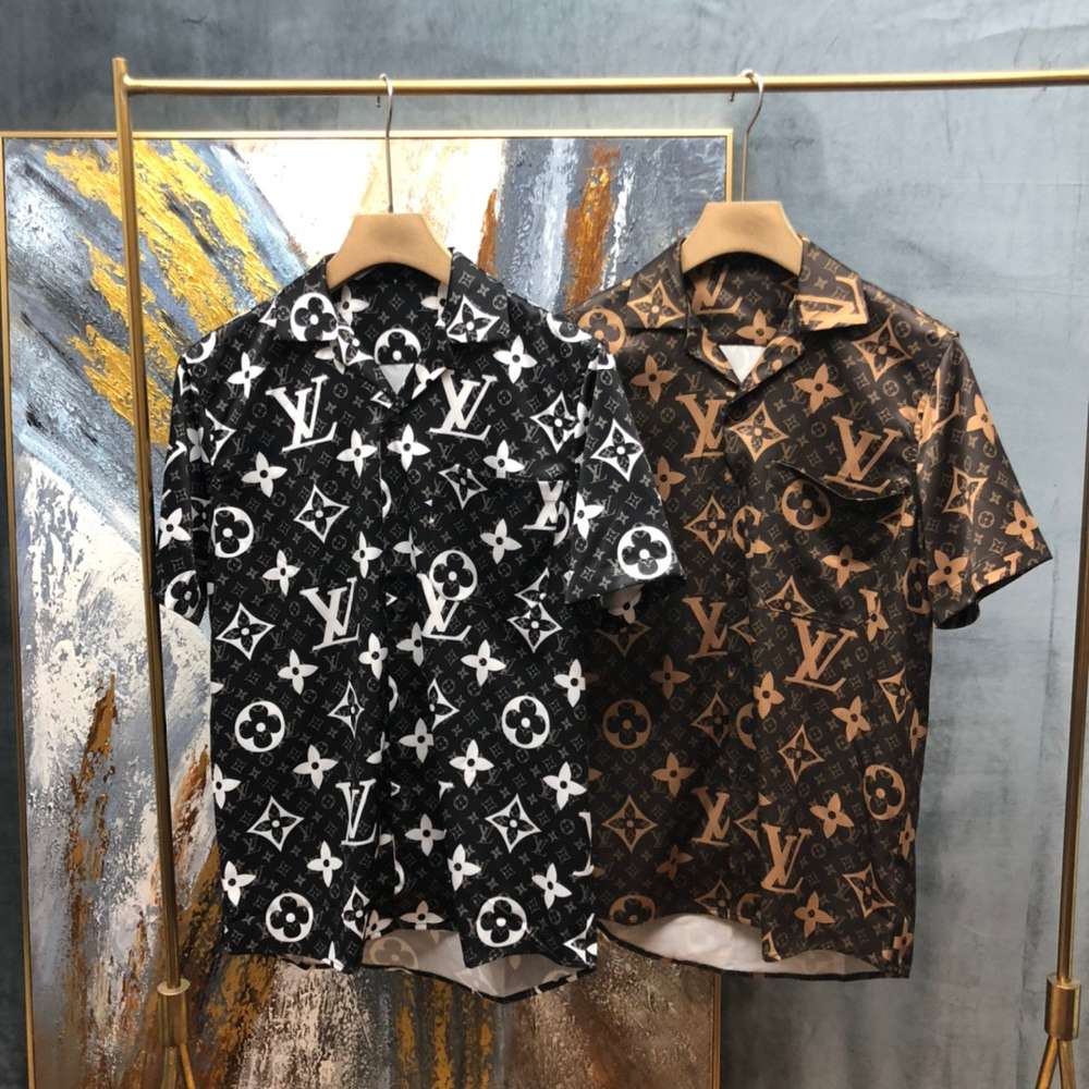 

2021ss spring and summer new high grade cotton printing short sleeve round neck panel T-Shirt Size: m-l-xl-xxl-xxxl Color: black white 4V88