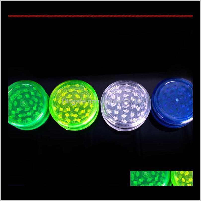 

Other Herb Grinder Plastic 60Mm Smoke Detectors Pipe Acrylic Grinders For Twisty Glass Blunt Smoking Accessories Hhf986 Kc1J Kmcvs