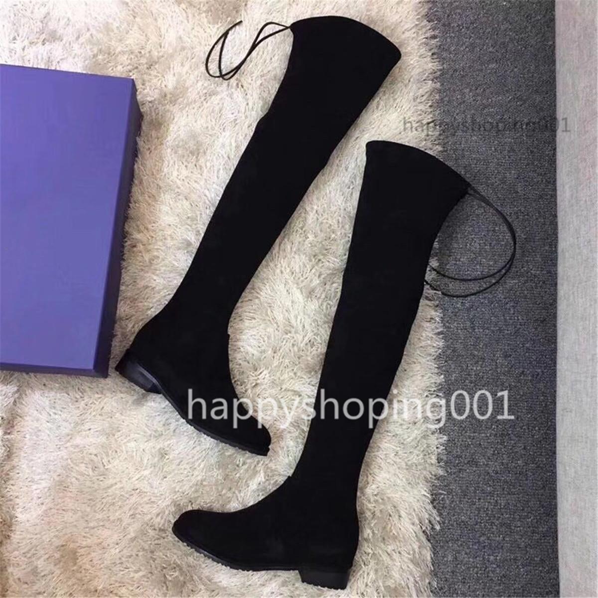 

2021 designers snow boots women fashion soft leather flat girls casual winter brown shoe with fur half boot black size 34-42