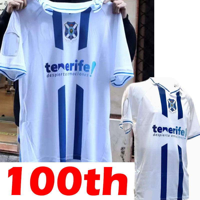 

21-22 CD Tenerife Centenary Kit soccer jerseys Special 21 22 100 years Elady Shashoua Mellot Michel Mollejo 2021 2022 camisetas de fútbol football shirts top, 100th