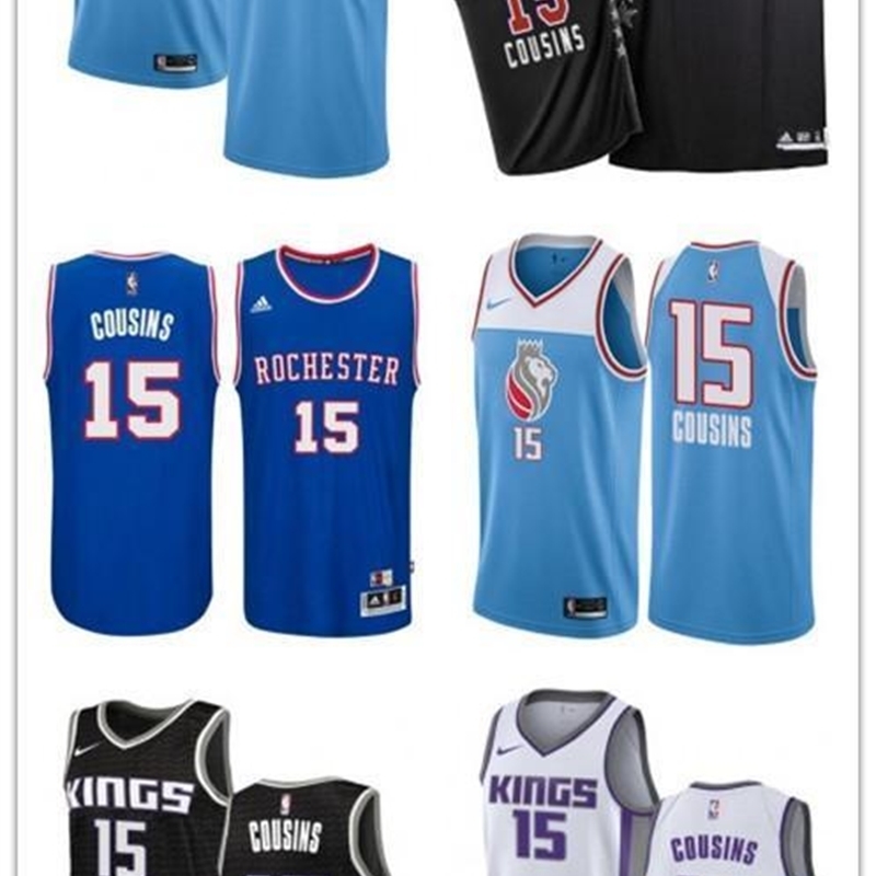 

2021 Kemba King Basketball jerseys 15 DeMarcus Cousins New for shop Fan Edition Men women youth Basketball Jersey, Black