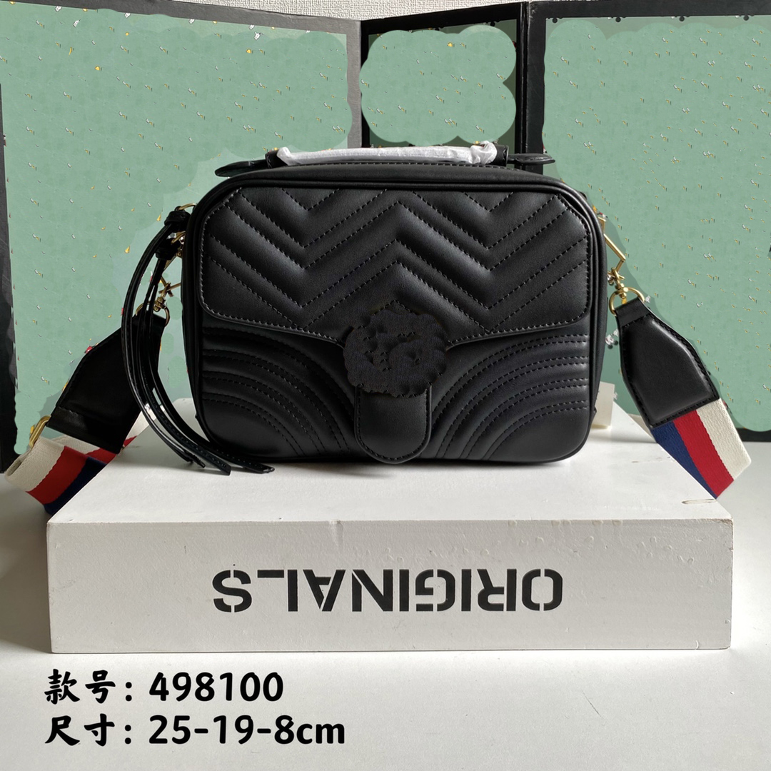 

2021 Original designer top quality simple messenger bag, a must-have all-match item for global experts,fourcolors are available 498100, White