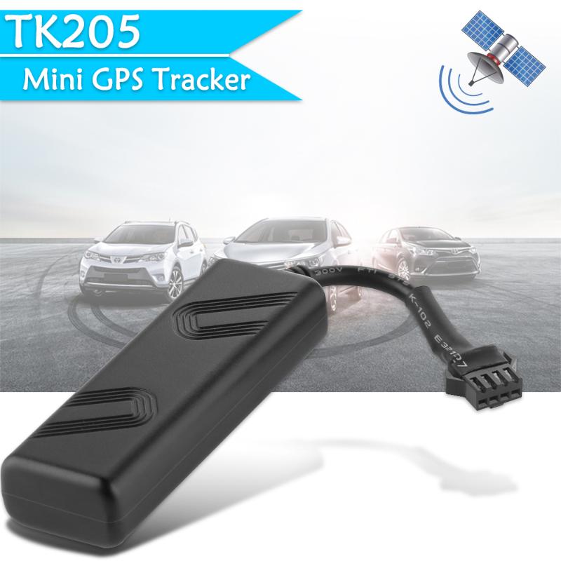 

Car GPS & Accessories Free Shippinng Tracker TK205 GSM GPRS Vehicle Tracking Device Cut Off Oil&Power With Platform And APP