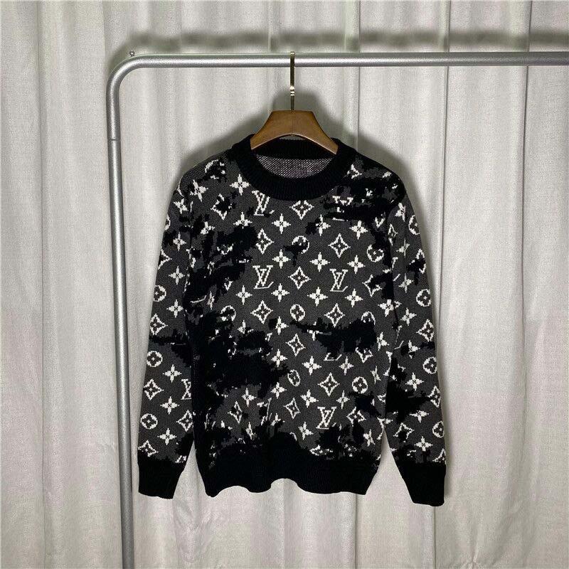 

2021 New Mens Designer Autumn Winter Unisex Mens Sweatshirts Brand Tide Sweater Pullover Cotton Hip Hop Lovers S-2XL, White;black