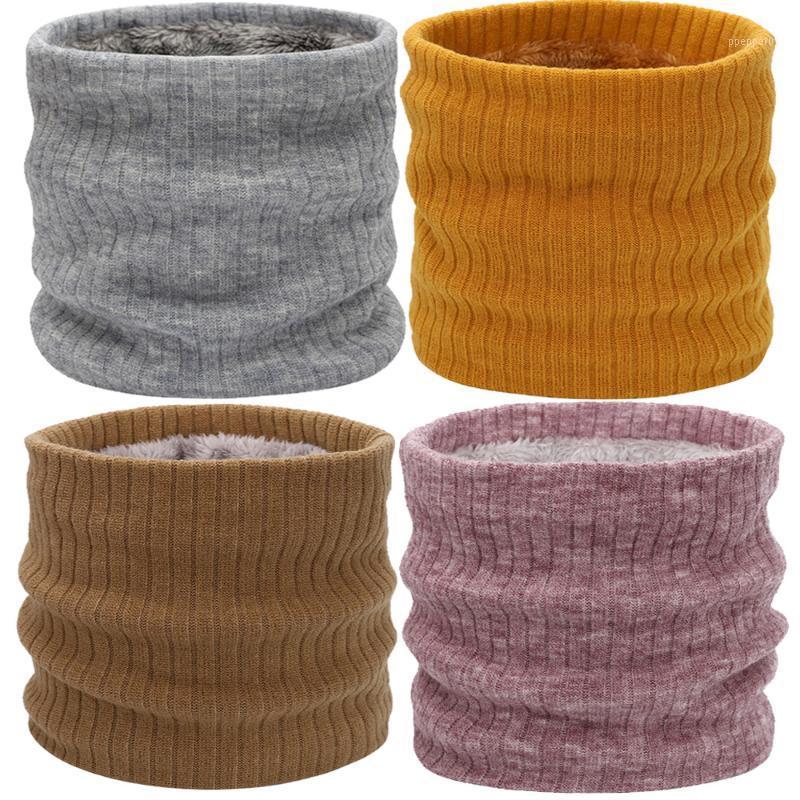 

Scarves 2021 Fashion Winter Scarf For Women Children Boy Girl Loop Infinity Thickened Collar Warm Neck Wholesale