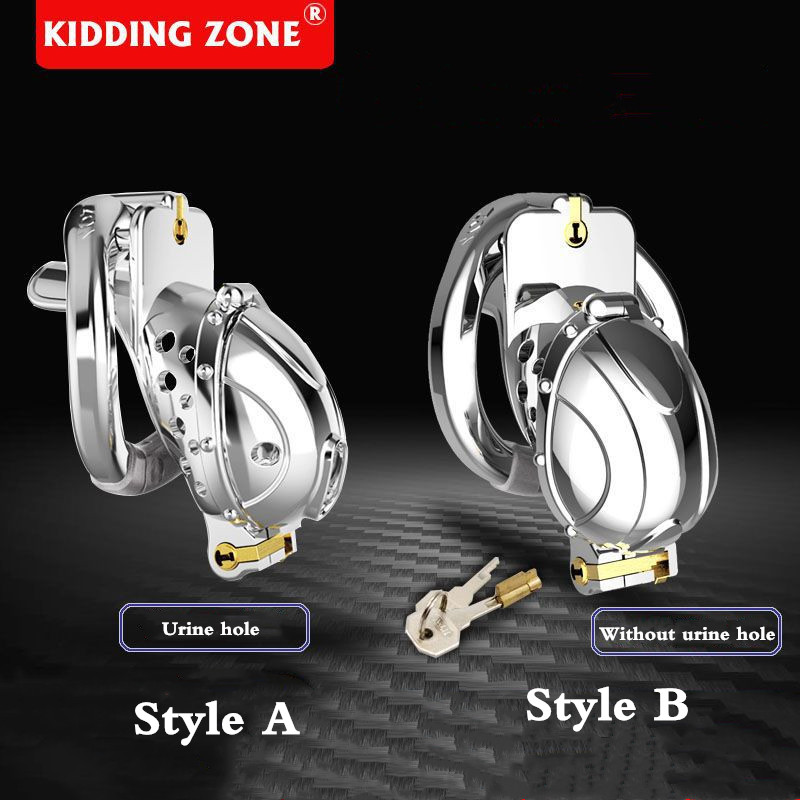 

2021 New Arrival Metal Openable Ring Quick Disassemble Cap Flip Design Male Chastity Device Vent Hole Cage Adult Toy