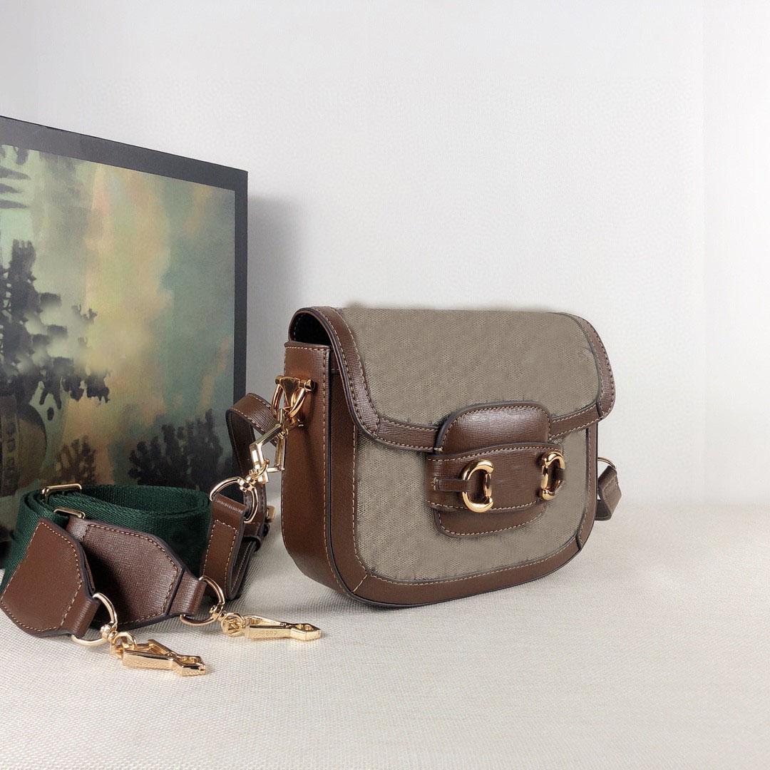 

Designer Handbags 1955 Series Saddle Bag Wallet Purses Shoulder Crossbody Tote Dot Double Letters Hasp Interior Zipper Pocket Backpack Women Bags Luxury Handbags, Color1