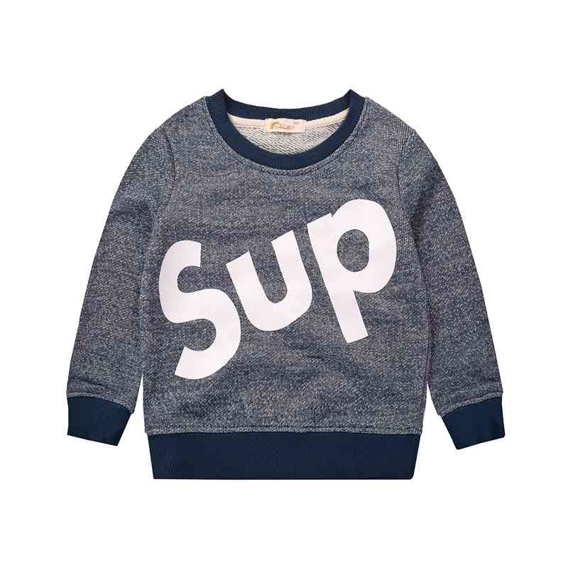 

2021 sweater spring children's wear girls' boys' long sleeve top baby T-shirt
