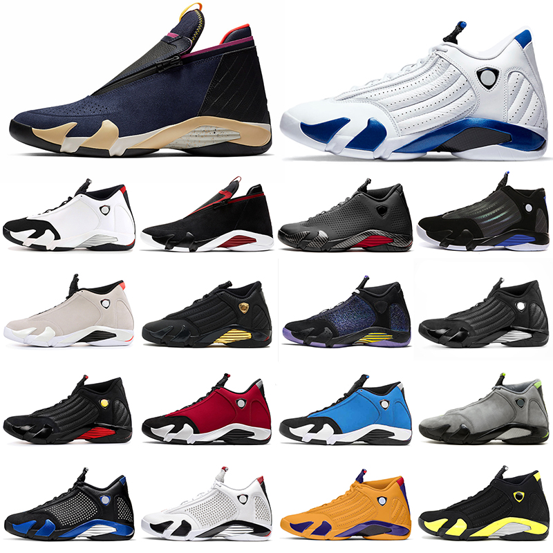 

cheaper 14 14s men basketball shoes Hyper Royal University Gold Gym Blue Varsity Black Red Desert Sandmen outdoor sports trainers sneakers mens, Desert sand