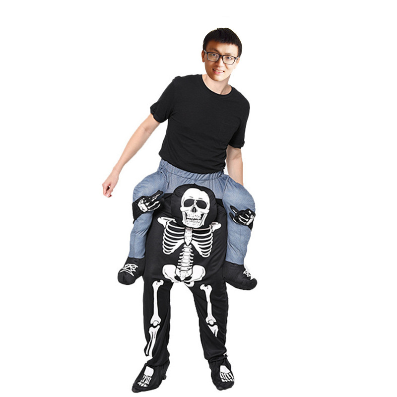 

Halloween Adult / Child Unicorn Style Artificial leg pants High Quality Novel Festival Atmosphere, Silver