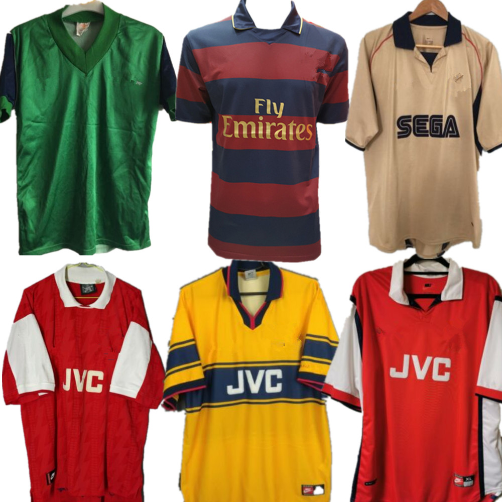 

top quality short sleeve HENRY Retro soccer jerseys 98 2002 Uhmhf classic vintage Wright FABREGAS ARSEN Ljungberg Vieira BERGKAMP football shirt, 97-away