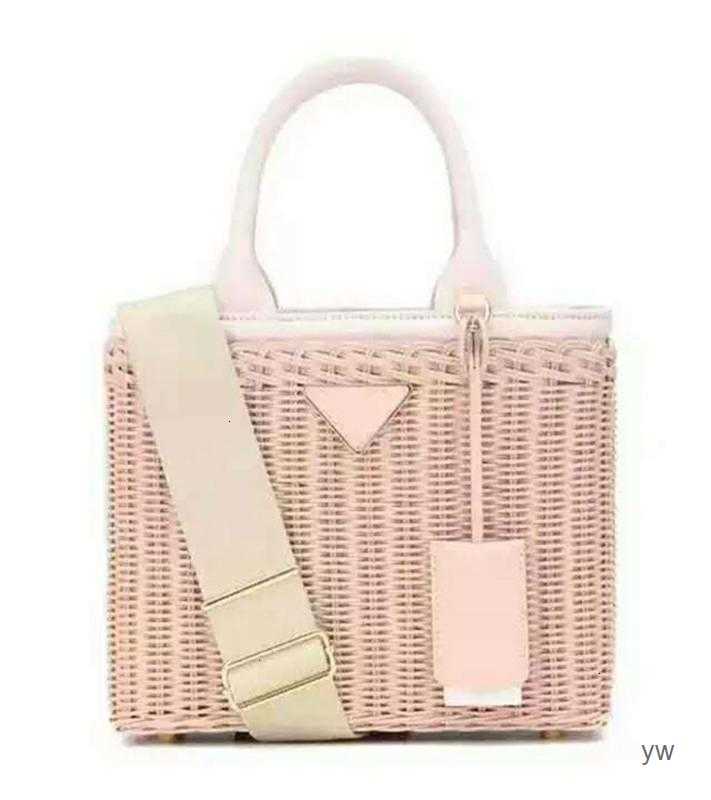

Designer- High-end straw handbag women's leather rattan 2020 original fashion woven