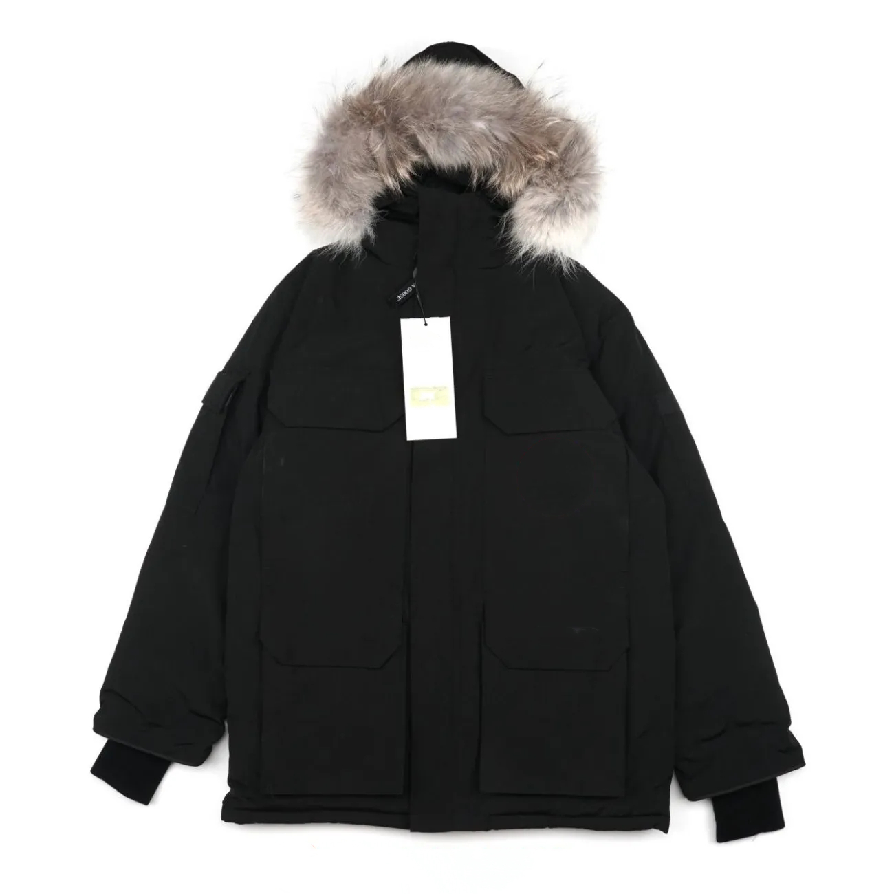 

Couple down jacket men expedition medium and long Parka thickened warm coat, Packing bag 2