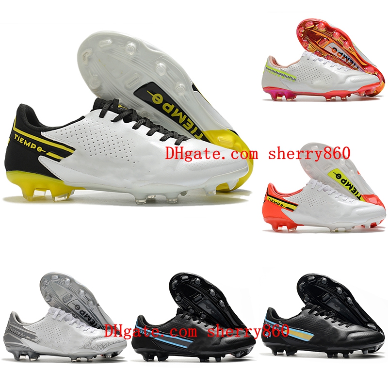 

2022 Tiempo Legend IX 9 Elite FG Soccer Shoes Focus Motivation Rawdacious Black Pack 9th 9S Cleats Low Ankle Football Boots, As picture 6