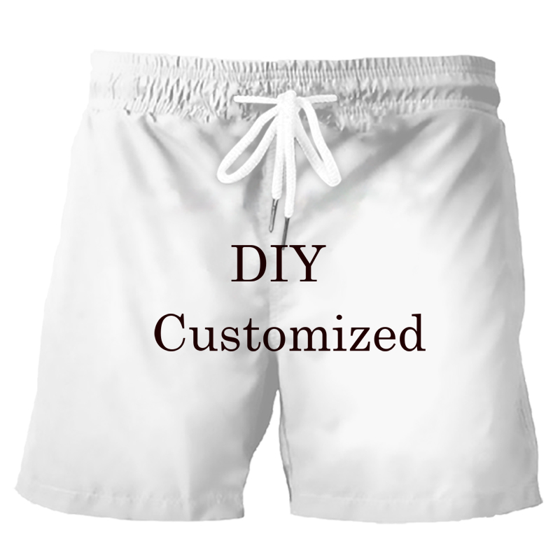 

CLOOCL DIY Customize Mens Shorts Personality Design Anime Photo Star Singer Pattern Streetwear Men Women 3D Print Beach Pant