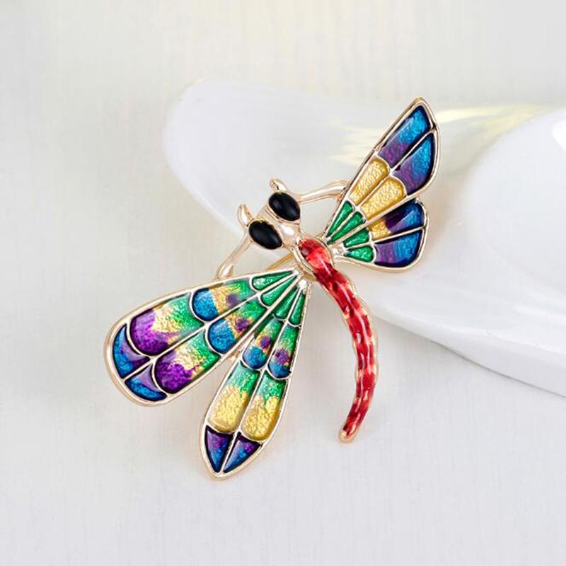 

Pins, Brooches Dragonfly Brooch All-Match Scarf Buckle Fashion Insect Accessories Simple Gifts Friend Personality Jewelry