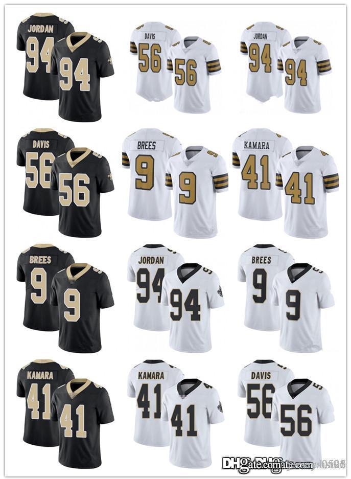 

Men Women youth 9 Drew Brees 41 Alvin Kamara 94 Cameron 56 DeMario Davis Football Jerseys Black, Black;red