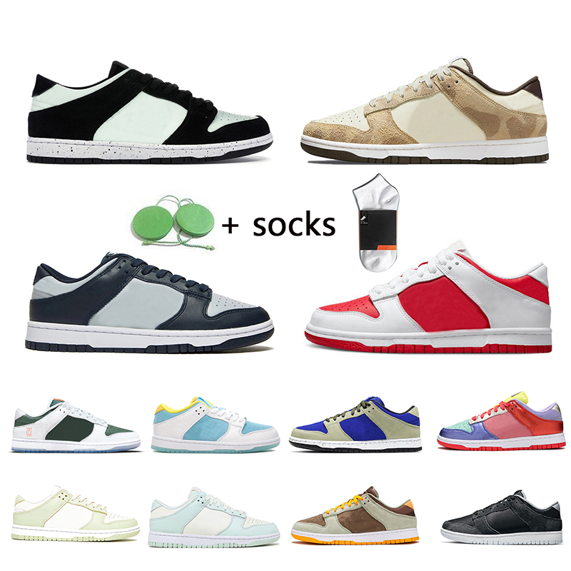 

2021 Women Men SB Dunk Running Shoes Fashion Low Skateboard Mens Sneakers Lime Ice White Univesity Red Barely Green Lagoon Pulse Animal Pack Trainers, A14 photon dust 36-45