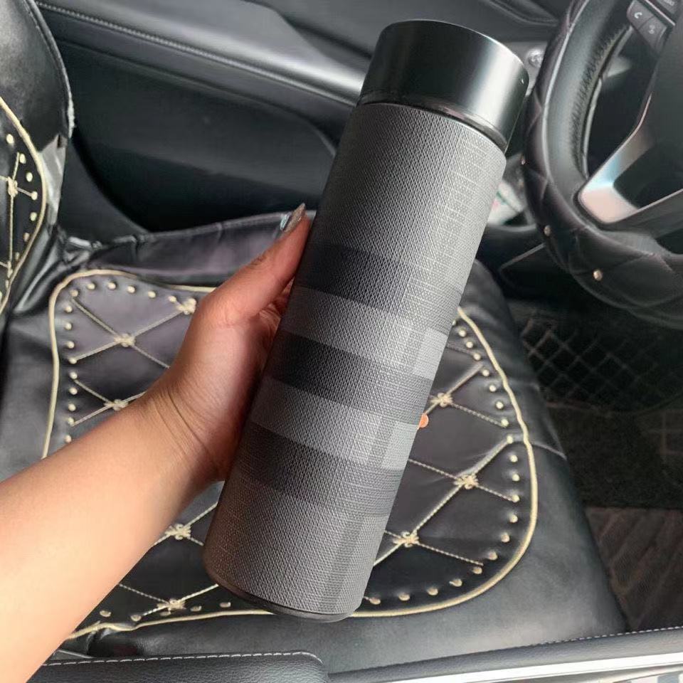 

Lv LOUIS BAG VITTON Classic style Smart Thermoses Mug Temperature Display Stainless Steel Water Bottle Kettle Thermo Cup LC