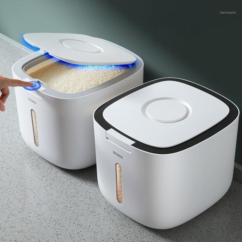 

10Kg Rice Storage Box Insect-Proof Moisture-Proof Container Kitchen Sealed Cereal