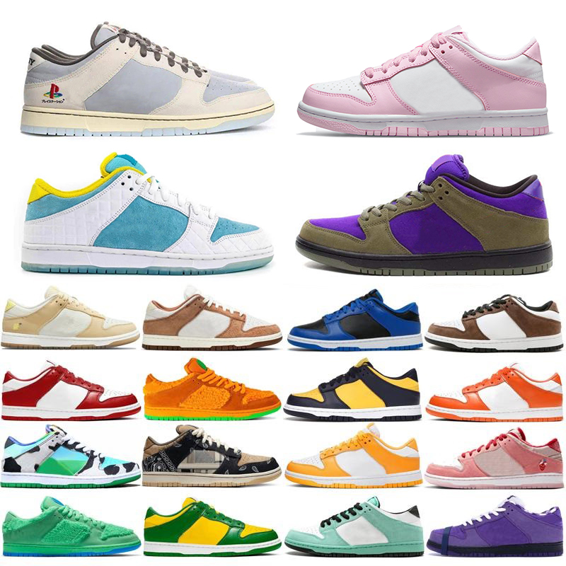 

Dunk dunks 1 low mens casual shoes Rooted in Peace sunset pulse panda pigeon Animal Pack parra kasina lemon drop men women trainers sports sneakers, Color#39