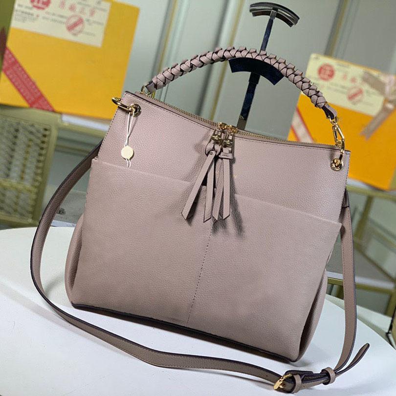 

M45523 MAIDA HOBO BAG new functional zipped hobo bag high quality GRACEFUL womens big Shopping handbags purses lady crossbody, Grey