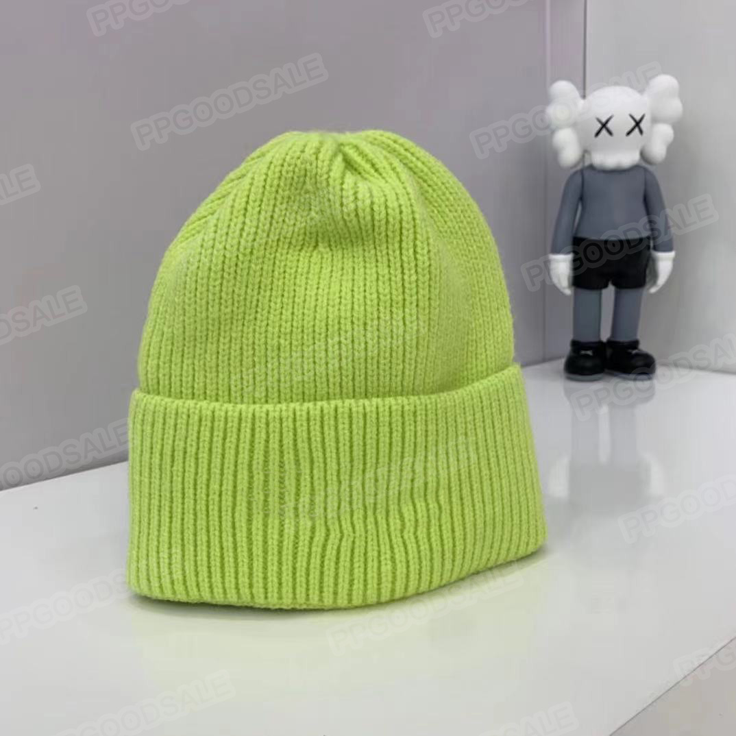 

Autumn and winter embroidery knit hat men women irregular letter logo variety, Blue;gray