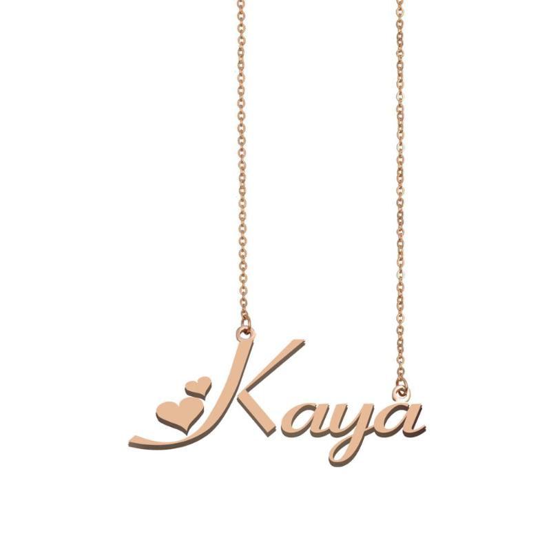 

Pendant Necklaces Kaya Name Necklace , Custom For Women Girls Friends Birthday Wedding Christmas Mother Days Gift