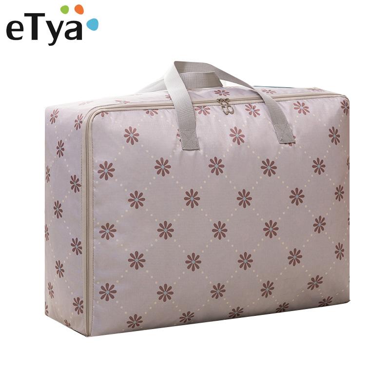 

Duffel Bags Large Capacity Oxford Cloth Waterproof Travel Bag Hand Luggage Fashion Women Folding Organize Storage Handbags