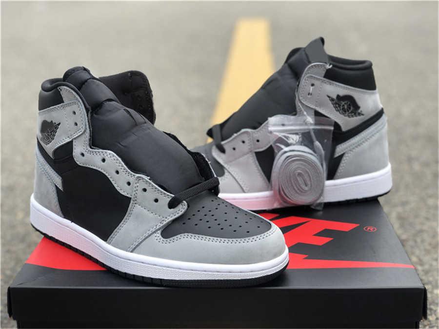 

2021 Sale 1 High OG Shadow 2.0 555088-035 1s I Women Men Sports Shoes Casual Sneakers Trainers Kicks Size 5.5us-12us